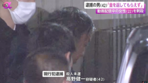 高野健一容疑者 顔